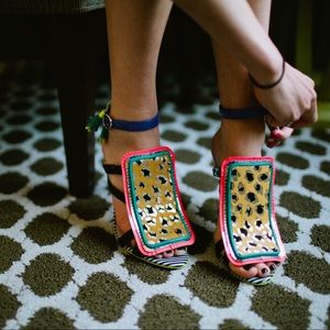 Sophia Webster Leopard Heel